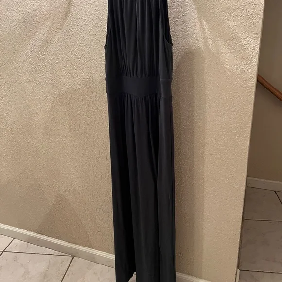 Carmen Marc Valvo Deep Navy Maxi Dress - Picture 3 of 6